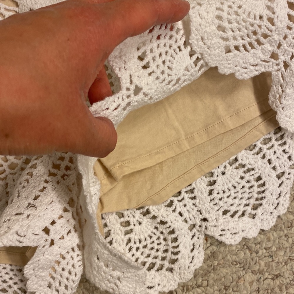 Anthropologie mermaid crochet shorts - Picture 3 of 8